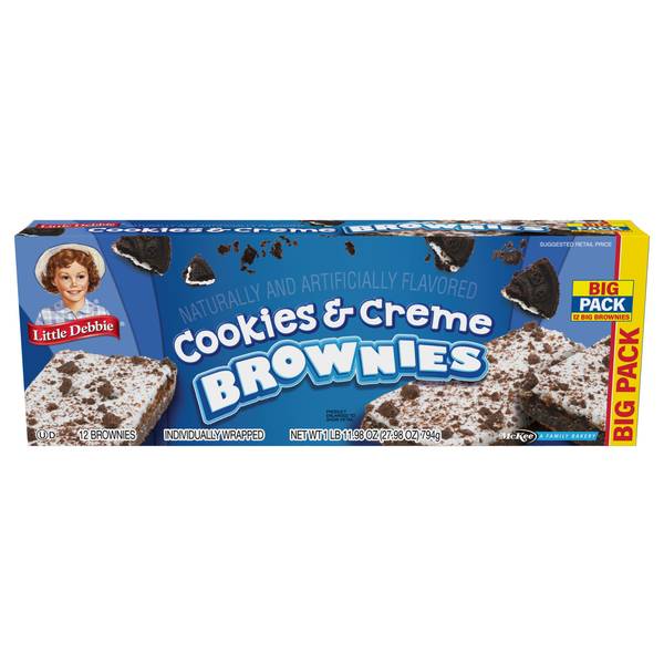 Photo of 12-Count Big Pack Cookies n' Creme Brownies