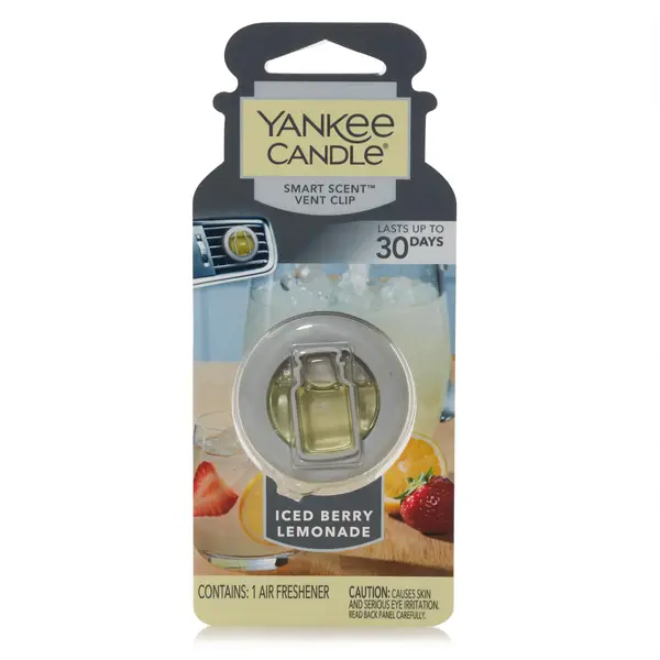 Yankee Candle Iced Berry Lemonade Car Vent Clip 1633273