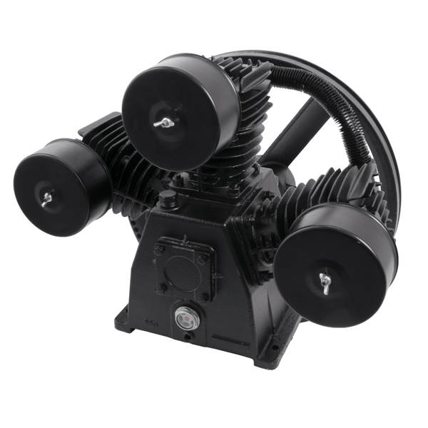 Photo of Universal Replacement Single Stage Hi Flo 3 Cylinder Oil Lubricated Pump