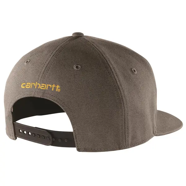 Carhartt Men's Firm Duck Flat Brim Cap - 106665-001-OS