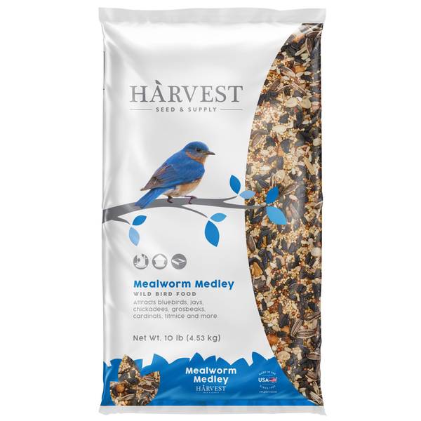 Photo of Mealworm Blend, 10 lb, Crafted with Assorted Nuts