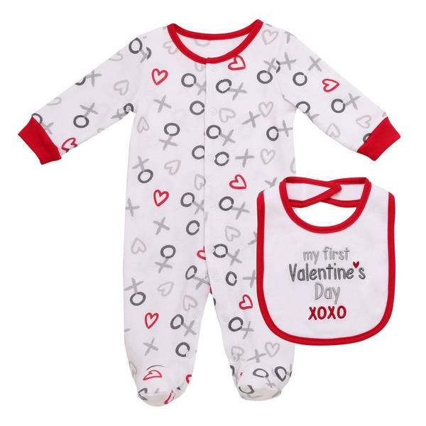 Baby Starters Infant Kids' My First Valentine's Day Sleep'n'Play Set ...