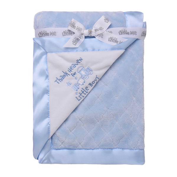 Photo of Infant Boy's Thank Heaven Blanket
