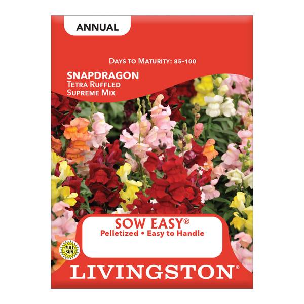 Photo of Tetra Ruffled Supreme Snapdragon Mix