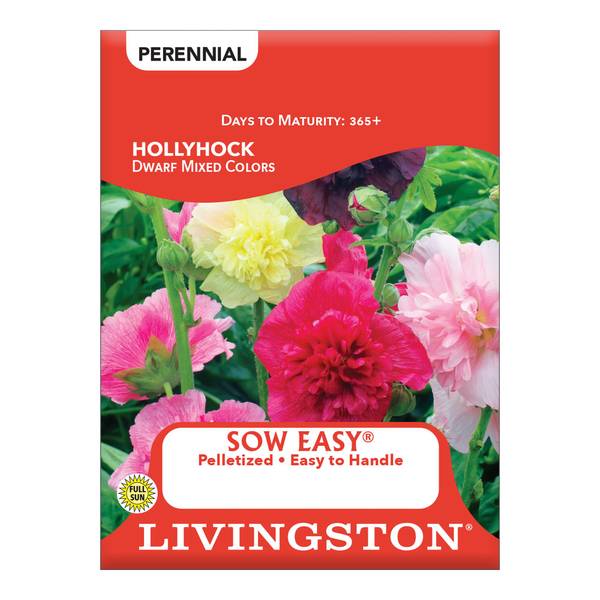 Photo of Majorette Mix Dwarf Hollyhock