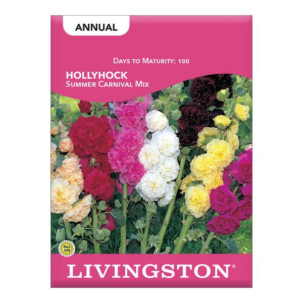Photo of Summer Carnival Hollyhock Mix