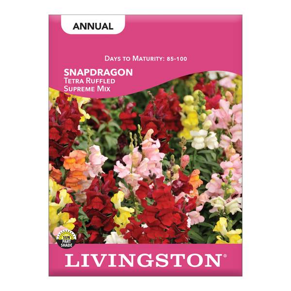 Photo of Tetra Ruffled Supreme Snapdragon Mix