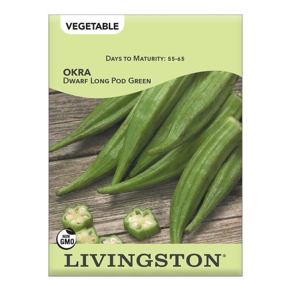 Photo of Dwarf Long Pod Okra