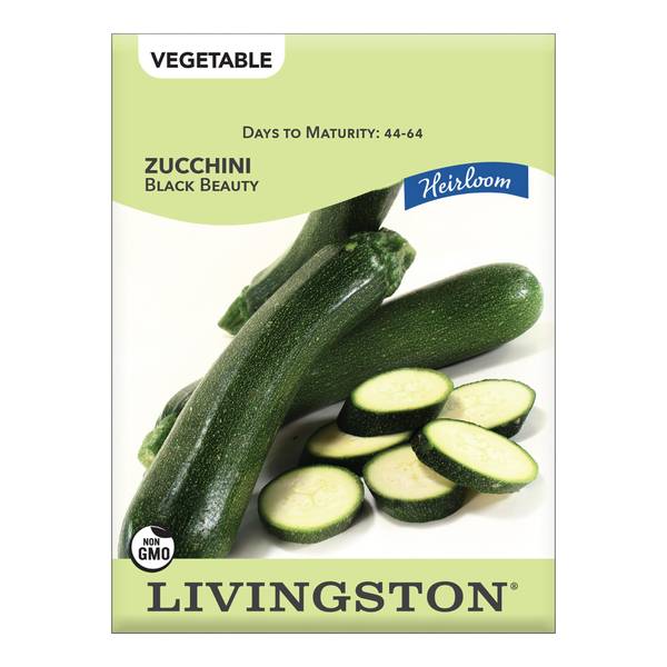Photo of ZUCCHINI - HEIRLOOM - BLACK BEAUTY