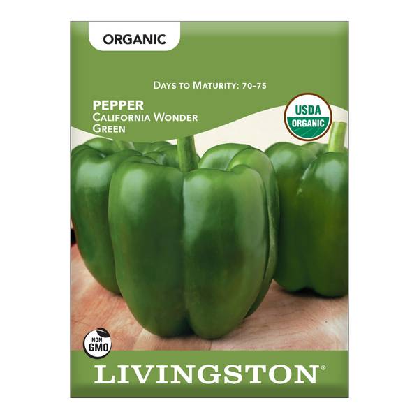 Photo of ORGANIC - PEPPER CALIFORNIA WONDER GREEN