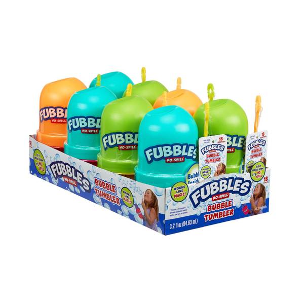 Fubbles No Spill Bubble Tumbler Assortment - 99149 | Blain's Farm & Fleet