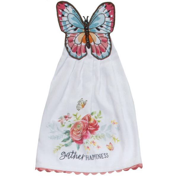 Photo of Garden Butterfly Tie Towel
