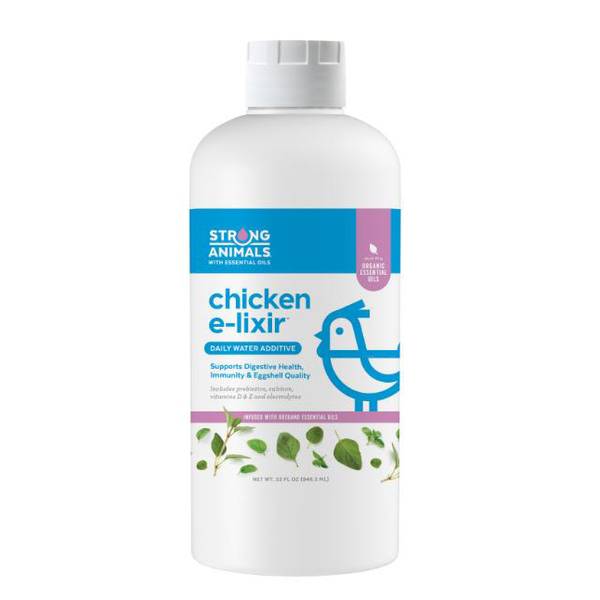 Photo of 32 oz Chicken E-lixir Daily Water Additive Oregano Oil