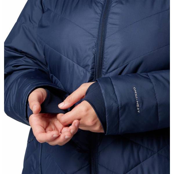 $150+ deals New Columbia Omni-Heat Heavenly Hooded Jacket! S