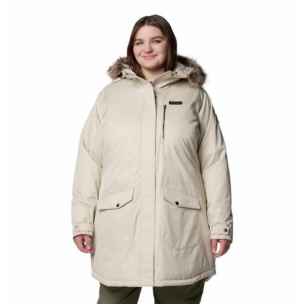 Columbia Women's Suttle Mountain Long Insulated Jacket - Dark Stone