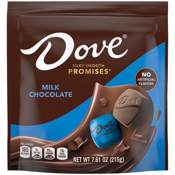 Dove 7.61 oz Milk Chocolate Silky Smooth Promises - 528087 | Blain's ...