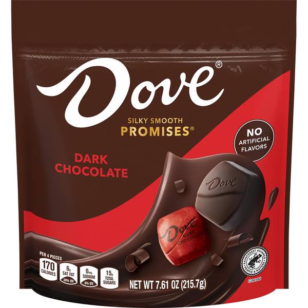 Photo of Promises Dark Chocolate Candy, 7.61 oz Bag
