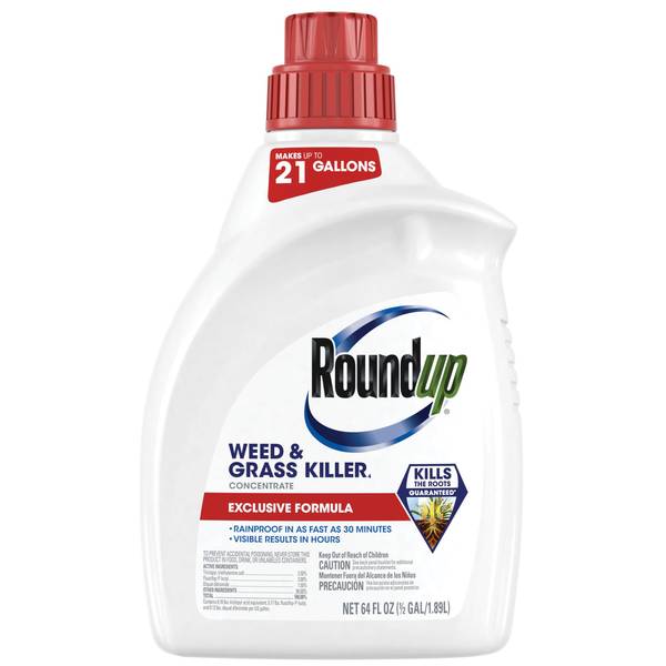 UPC 070183000180 product image for Roundup 0.5 Gal Weed & Grass Killer Concentrate Plus | upcitemdb.com