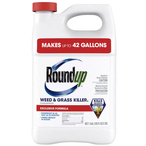 Roundup 1 Gal Weed & Grass Killer Concentrate - 5376804 | Blain's Farm ...