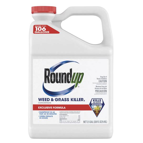 Roundup 2.5 Gal Weed & Grass Killer Concentrate Plus - 5378701 | Blain ...