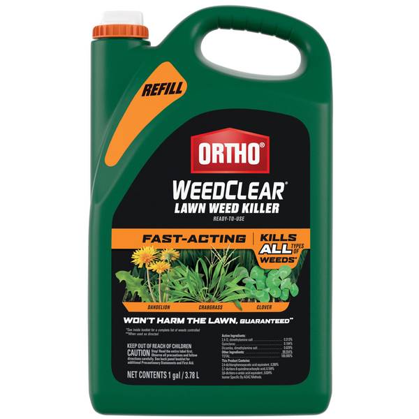 Scotts 1 Gal Ortho WeedClear Lawn Weed Killer North RTU Refill ...