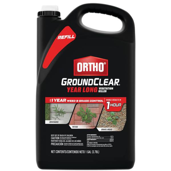 Scotts 1 Gal Ortho GroundClear Year Long Vegetation Killer RTU Refill ...