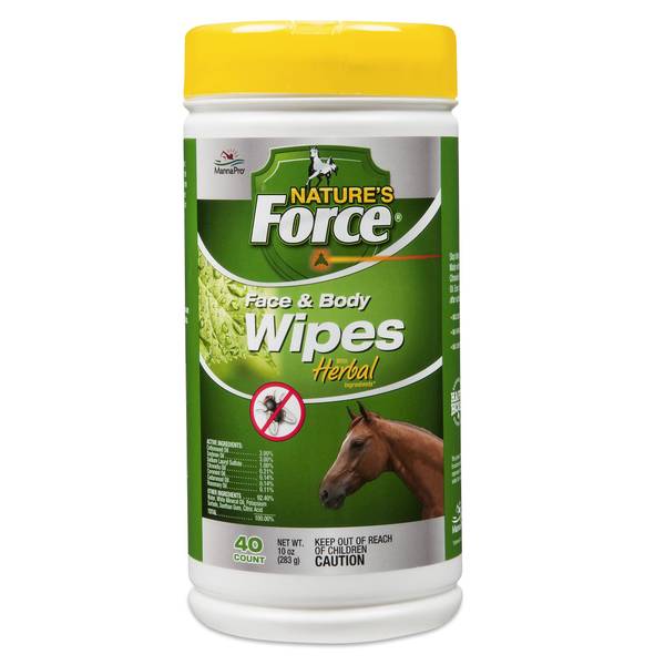 Photo of 40-Count Nature's Force Face and Body Wipes