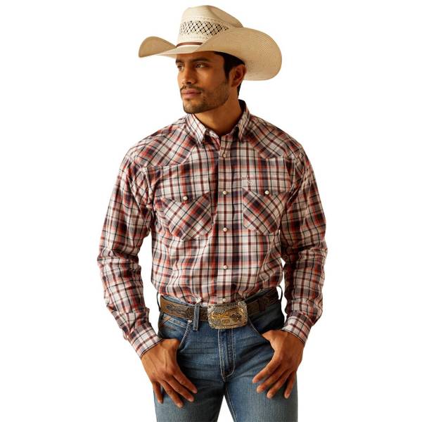 ARIAT Men's Pro Series Payne Classic Fit Long Sleeve Western Shirt ...