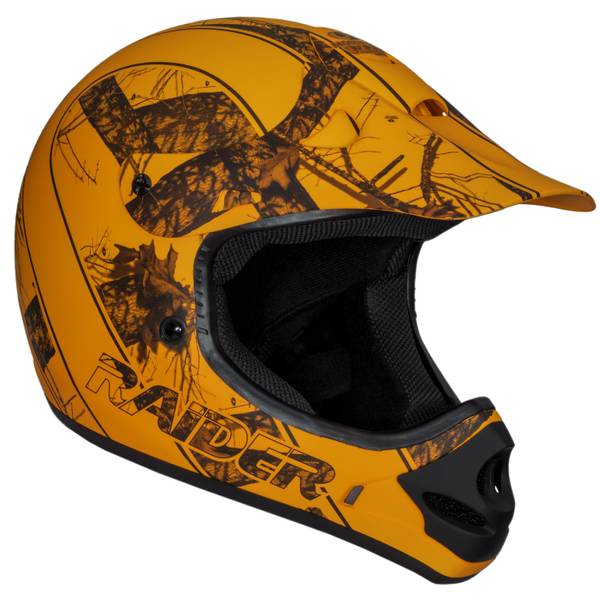 Ambush Medium Blaze Orange Camo MX Helmet - 24-630MOB-14 | Blain's Farm ...