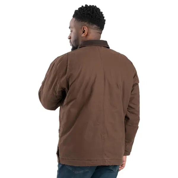 Berne Men's Heartland Washed Chore Coat - CH377BB-S | Blain's Farm