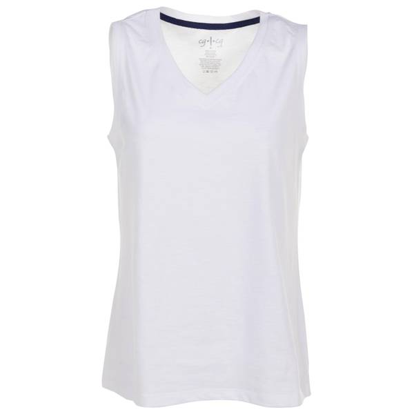 CG | CG Women's Slub Jersey V-Neck Tank - ACDSM12290-103-S | Blain's ...