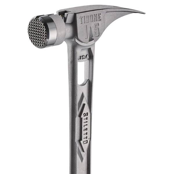 Milwaukee 15 oz STILETTO TIBONE Milled Titanium Framing