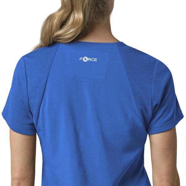 Carhartt Women's Force Cross-Flex Flex Panel V-Neck Scrub Top