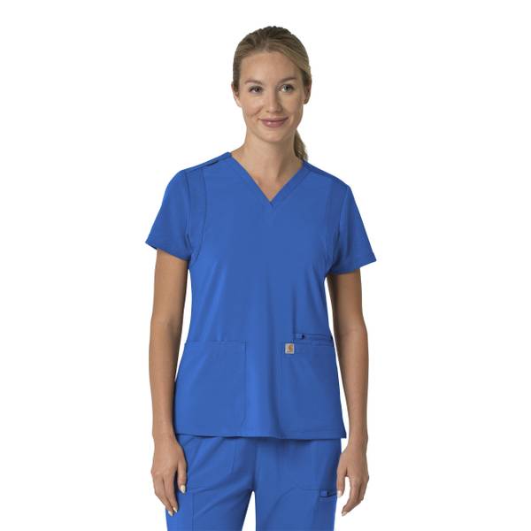 Photo of Women's Force Cross-Flex Flex Panel V-Neck Scrub Top