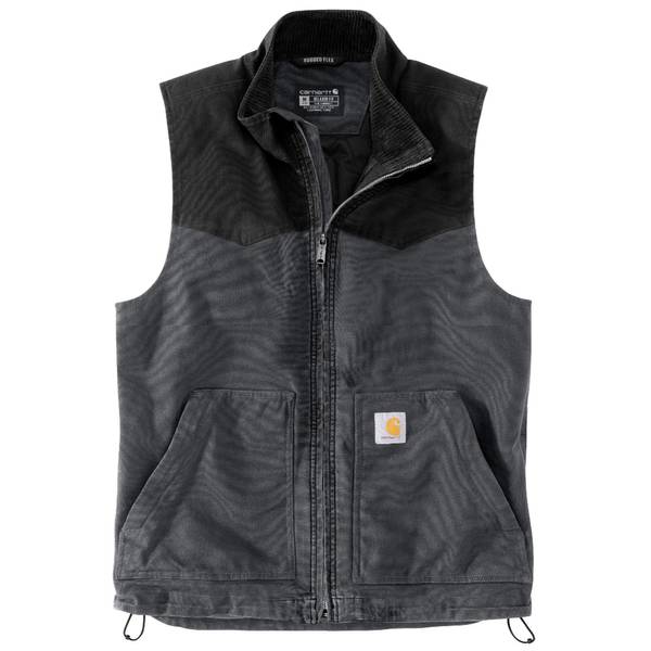 Mens black carhartt vest best sale