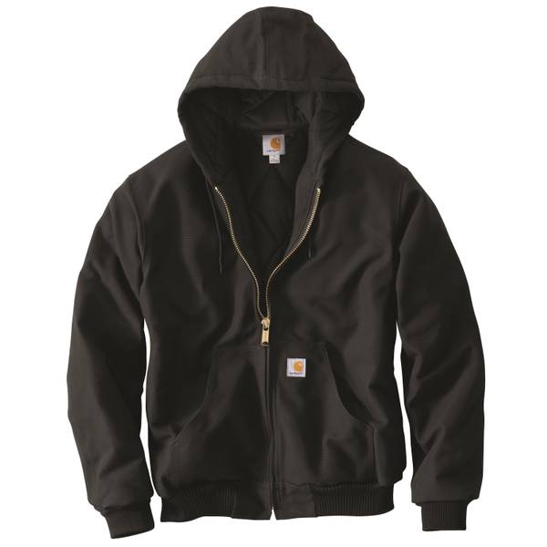 Carhartt Men's J140 Loose Fit Firm Duck Insulated Flannel-Lined Active ...