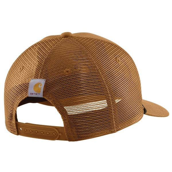 Carhartt Men's Canvas Mesh-Back Script Cap - 106344-HG7-OS