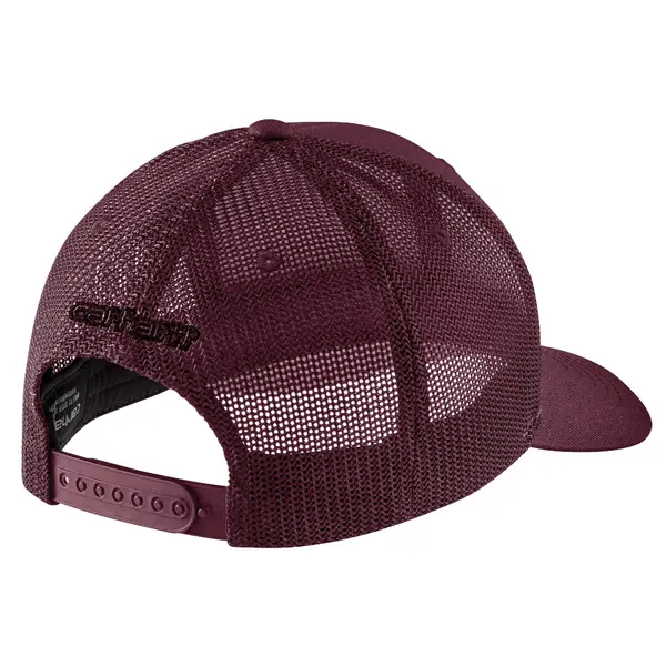 ◎Y◎ Carhartt Men's Rugged Flex Twill Mesh-Back Logo Patch Cap - 105216