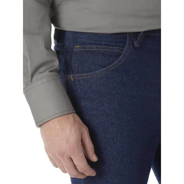 Wrangler Riggs Workwear Mens Fr Flame Resistant Relaxed Fit Jean Work Utility Pants, Midstone, 36W x 32L US