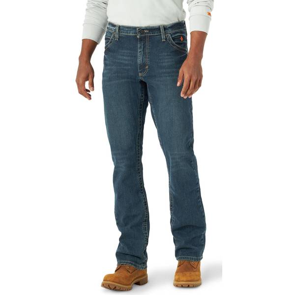 Wrangler Men's 20X Flame Resistant Vintage Bootcut Jeans - 10FRAC42D ...