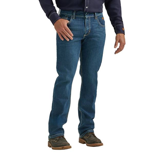 Wrangler Men's Retro Flame Resistant Slim Bootcut Jeans - 10FR77MTM ...