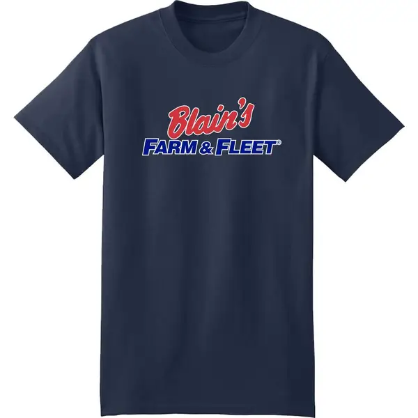 Blain's Farm & Fleet Men's Fish Hook Tee Shirt - BL0086UST-LTSTL-S