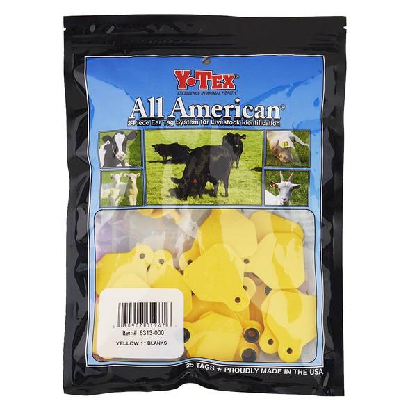 Photo of 25-Count All American Mini Blank Yellow