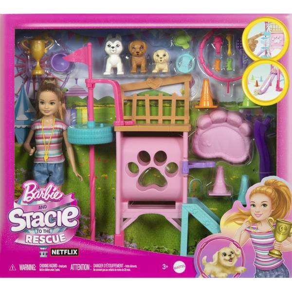 Barbie and Stacie to The Rescue Doll and Playset