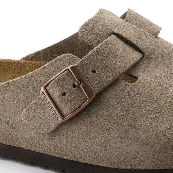 BIRKENSTOCK BOSTON ブラウン スエード 36 ビルケンシュトック BIRKENSTOCK Boston NU Oiled【ナロー幅