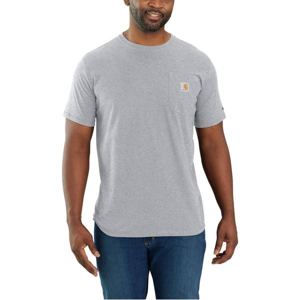 Carhartt Men's Force Relaxed Fit Midweight Short-Sleeve Pocket T-Shirt ...