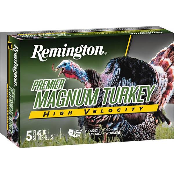 Remington Premier Magnum Turkey High Velocity 12 Gauge 5 Shot Size ...