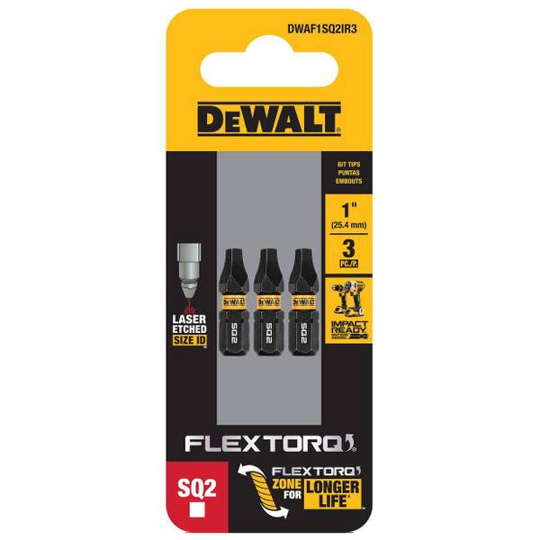 DeWALT Flextorq Screwdriving Bits, PH2, 2.25-In - Power Tools