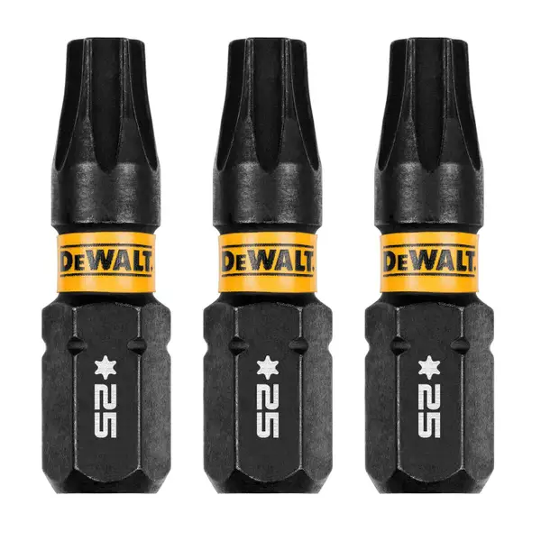 DEWALT 3-Pack FLEXTORQ IMPACT READY T25 Torx 1