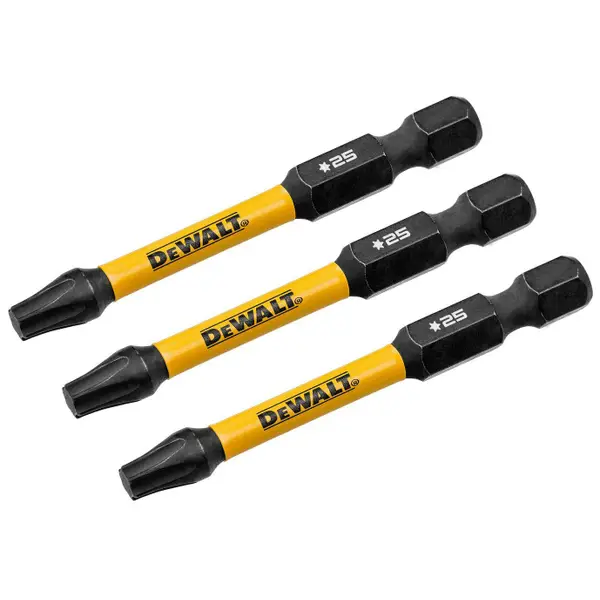 DEWALT 3-Pack FLEXTORQ IMPACT READY T25 Torx 2.25